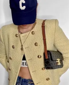 3日間限定値下げ! CELINE セリーヌ 2021AW ツイードジャケット