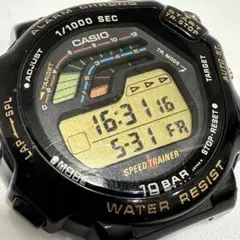 激レア CASI0 SPEED MEMORY AW-220 稼働 腕時計 レトロ CASIO AW-220カシオ スピードメモリー100 腕時計 - メルカリ