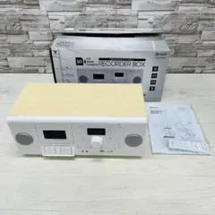 新品未開封 KCD-SU45(W) SD/CDラジカセレコーダーボックス 山善 キュリオム SD/CDラジカセレコーダーボックス KCD-SU45 新品