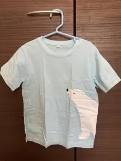 無印良品 ホッキョクグマ プリント Tシャツ 100cm