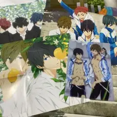 Free! ハイスピード　ポスター3枚とクリアファイル1枚合計4点セット