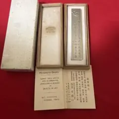 純銀　文鎮　ペーパーウエイト　刻印あり　86g 純銀 文鎮 ペーパーウエイト 刻印あり 86g