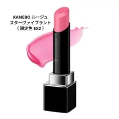 カネボウ ルージュスターヴァイブラント EX2 Sweet Up ルージュスターヴァイブラント EX8 Fuchsia Dream（限定色