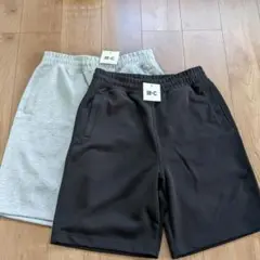 ユニクロC　UNIQLO　スウェットワイドショーツ　Lサイズ　未使用品