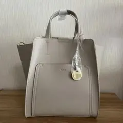 オペークドットクリップ　ハンドバッグ