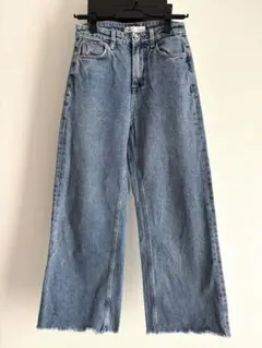 zara ワイドジーンズ