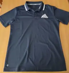 adidas ネイビー ポロシャツ