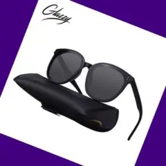 ku11 トレンド感☆新品☆美品☆UV400 スポーツサングラス 黒 144