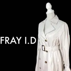 08T890☆ FRAY I.D トレンチコート 春秋 デザイナー コート O