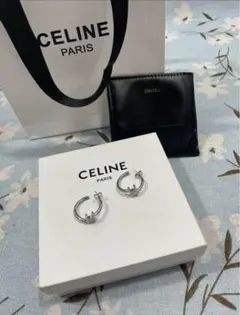 CELINE シルバー 結び目デザイン ピアス(片耳用) CELINE（ピアス(両耳用)）のフリマアイテム一覧