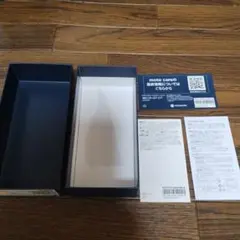 空箱　moto　g52j5g　携帯ではありません