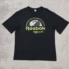 Reebok　リーボック　Tシャツ　L　ブラック　ロゴ
