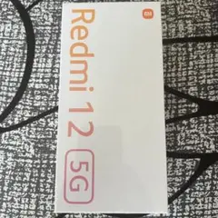 【新品未開封】Redmi12 5G スカイブルー 128GB