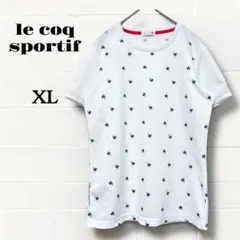ルコックスポルティフ　半袖Tシャツ 0（XL）レディース　スポーツ　トップス　夏