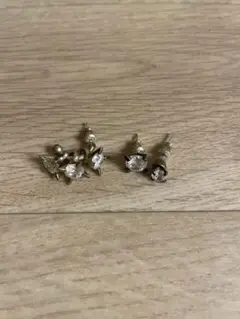 e.m.★ピアス★3個セット★イーエム★揺れジルコニア