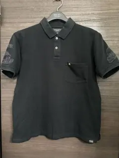マスターマインド　✖️ LACOSTE ポロシャツ ラコステ×マスターマインド・ジャパン、“真っ黒ワニ＆スカル”を