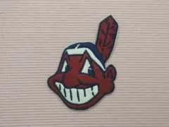 =タイプＡ=【MLB★WAPPEN】クリーブランドインディアンス！ワッペン／1枚