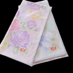 [新品未開封]　花ごよみ 花柄ハンカチ 2枚セット