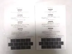 鬼滅　メニューカード　無限城ダイニング