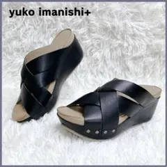 美品✨ yuko imanishi+ プラットフォームサンダル size35