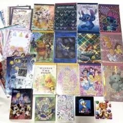 【まとめ売り】ディズニー メモ帳 大量セット 大判/ミニ/付箋/バラメモ
