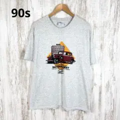 90s 古着 ヘインズ ヴィンテージ シングルステッチ クラシックカー Tシャツ