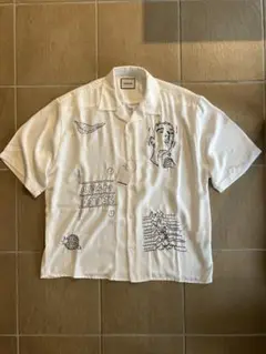 ADAMPATEK madembroideryshort sleeveshirt