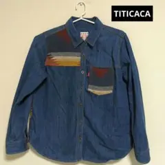 チチカカ　デニムシャツL
