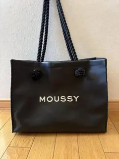 MOUSSY F/L SHOPPER バッグ　マウジー　レザー　トートバッグ