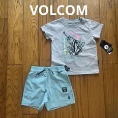 【新品】VOLCOMキッズ用Tシャツ&ショートパンツセット　水陸両用　18M
