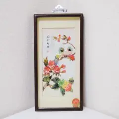 中国珍珠貝画　貝細工芸術品　中国美術 中国珍珠貝彫画 貝細工 ［大連］アート 芸術品 美術品 玉石 中国