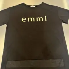 emmi ティシャツ 黒