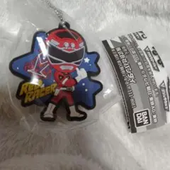 レジェンドカプセルラバーマスコット 2 スーパー戦隊 レッドレーサー 未使用