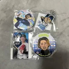 埼玉西武ライオンズ 今井達也 アクリルキーホルダー 缶バッジ カラビナ