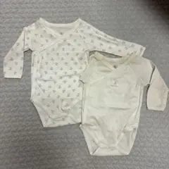 Petit Bateau プチバトー　67 長袖肌着2枚セット