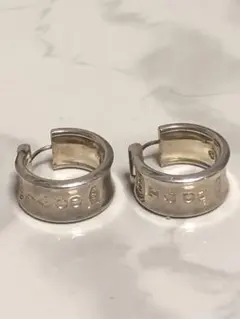 ティファニー ワイド ナロー フープ ピアス シルバー925