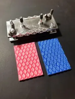 ミニ四駆 ブレーキスポンジ 模様付け治具