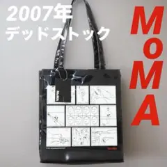 【希少 新品】MoMA コミックデザイン トートバッグ ブラック 2yk 00s