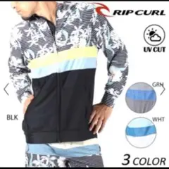 RIP CURL UVカット フルジップラッシュガード