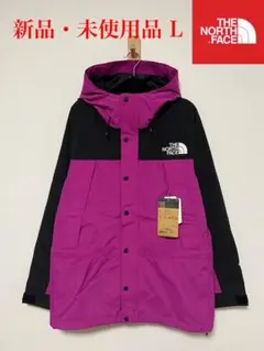 【新品】ザノースフェイス マウンテンライト ゴアテックス ピンク×黒 L