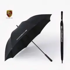 【PORSCHE】ポルシェ 純正 長傘(ブラック)☆新品未使用
