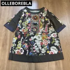 OLLEBOREBLA アルベロベロ　チュニック　立体風プリント　ブタさん