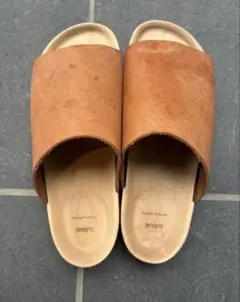 Hender Scheme カリモク　ウッド　サンダル　サボ　エンダースキーマ