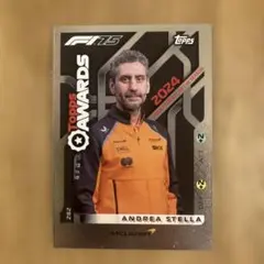 toppsターボアタック 2025 マクラーレン　アンドレア　ステラ　代表