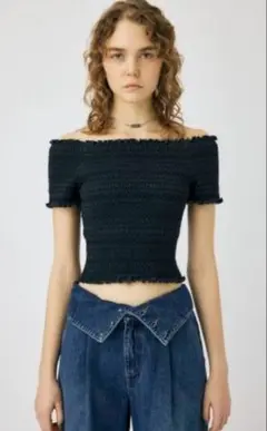 moussy オフショルダー todayful ameri ungrid