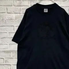 USA製90sヴィンテージTシャツ！シングルステッチ　ブラック半袖古着XL 13