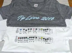 「吉田拓郎」コンサートグッズ　2009・2016 Tシャツ2点　Sサイズ