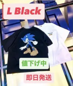 Timberland x ソニック・ザ・ヘッジホッグBLACK Tee L