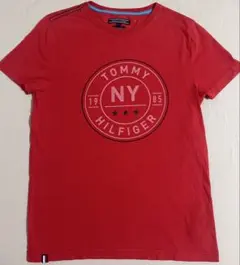 TOMMY HILFIGER レッド Tシャツ S