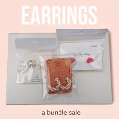 新品 まとめ売り ピアス パールピアス ハートピアス ゴールドピアス